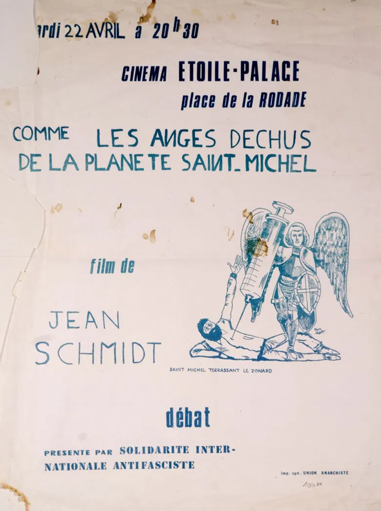 Comme les anges déchus de la planète Saint-Michel poster background