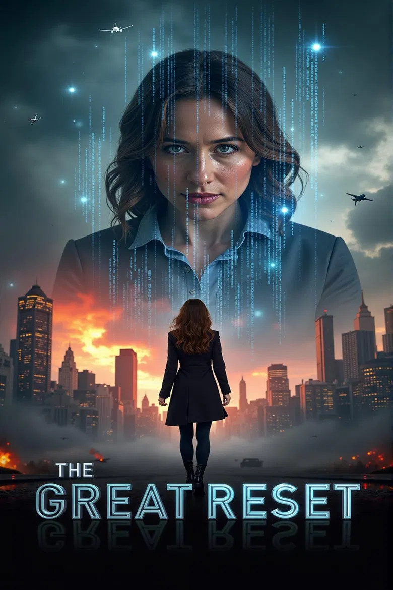 The Great Reset poster background