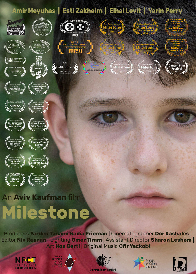 Milestone poster background