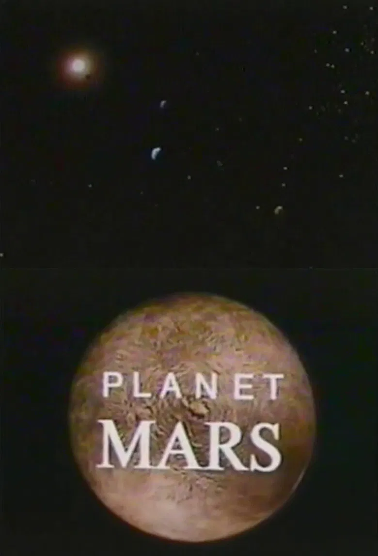 Planet Mars poster background