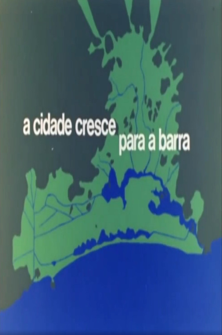 A Cidade Cresce Para a Barra poster background