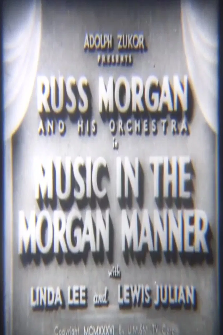 Music in the Morgan Manner poster background