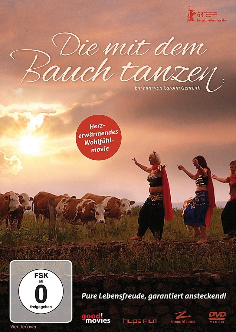 Dancing with Bellies poster background