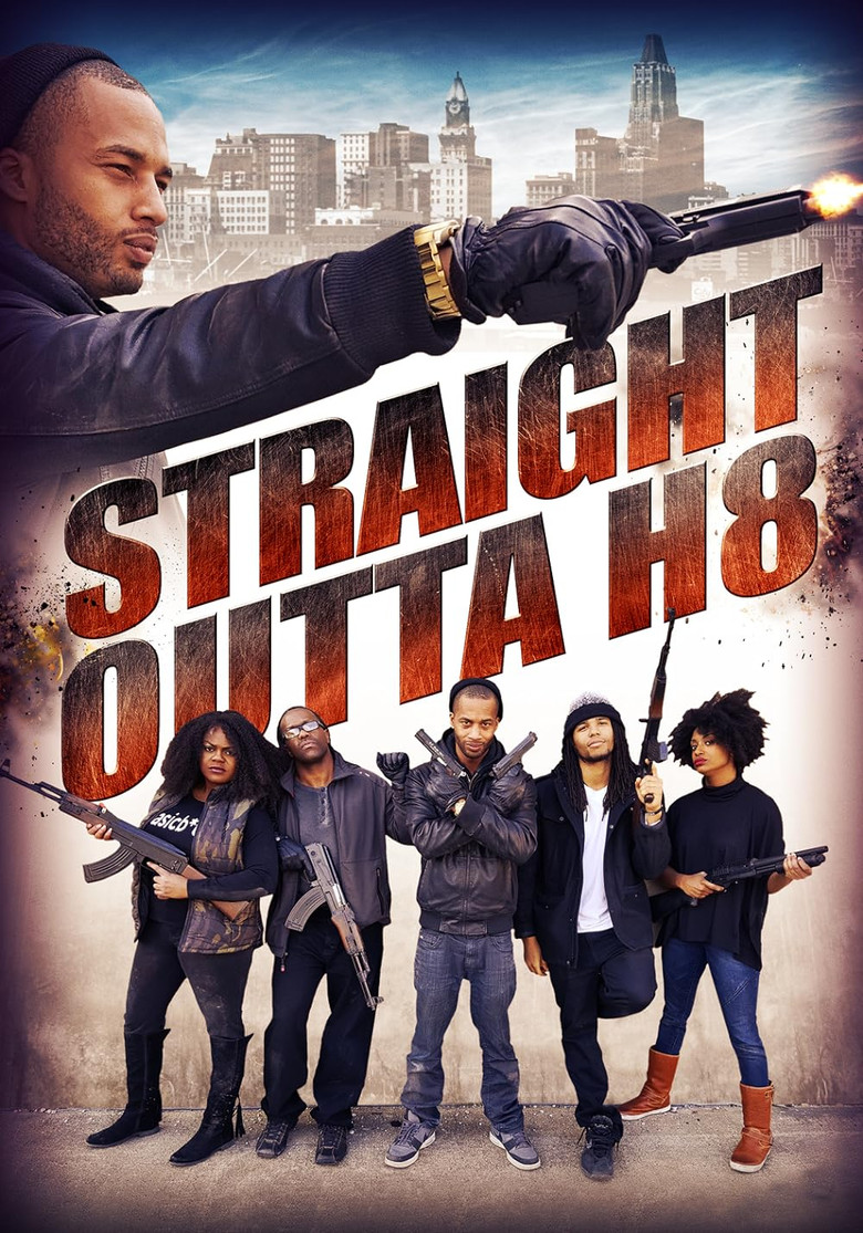 Straight Outta' H8 poster background