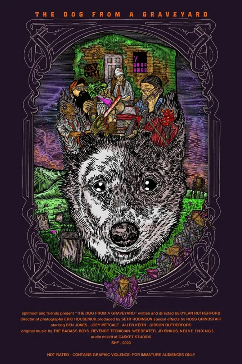 The Dog From A Graveyard poster background