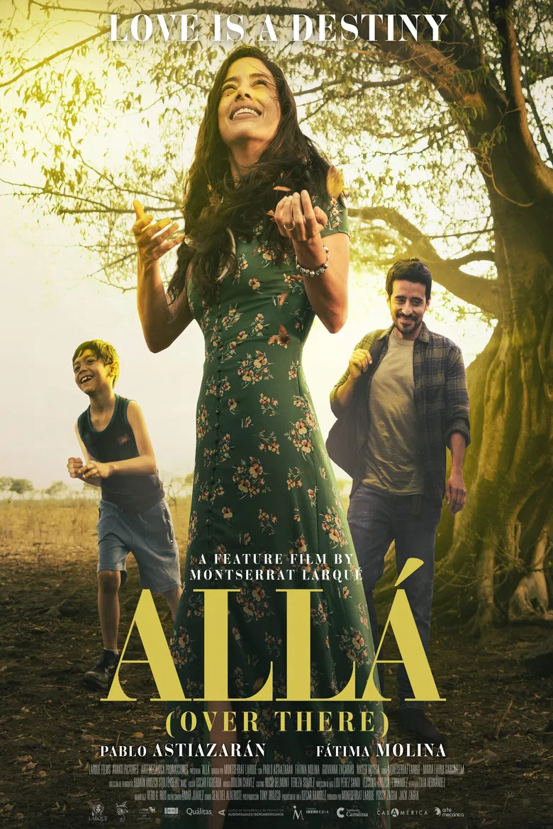 Allá poster background