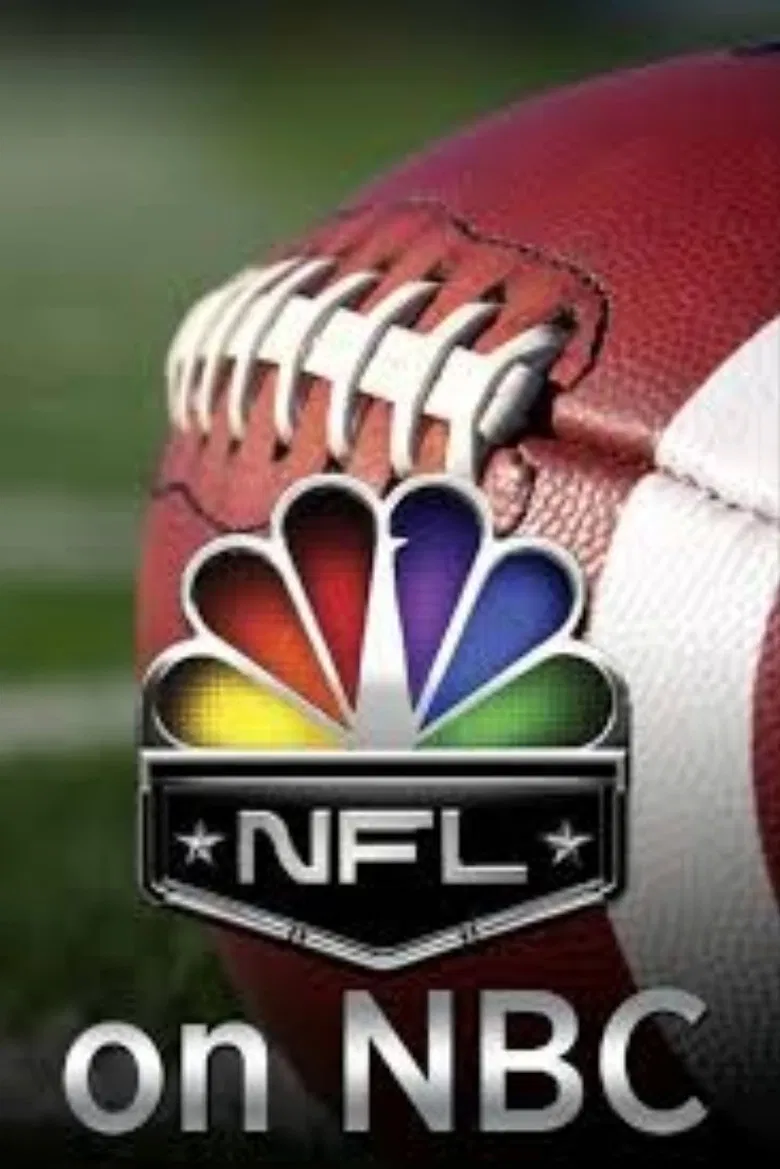 The NFL on NBC poster background