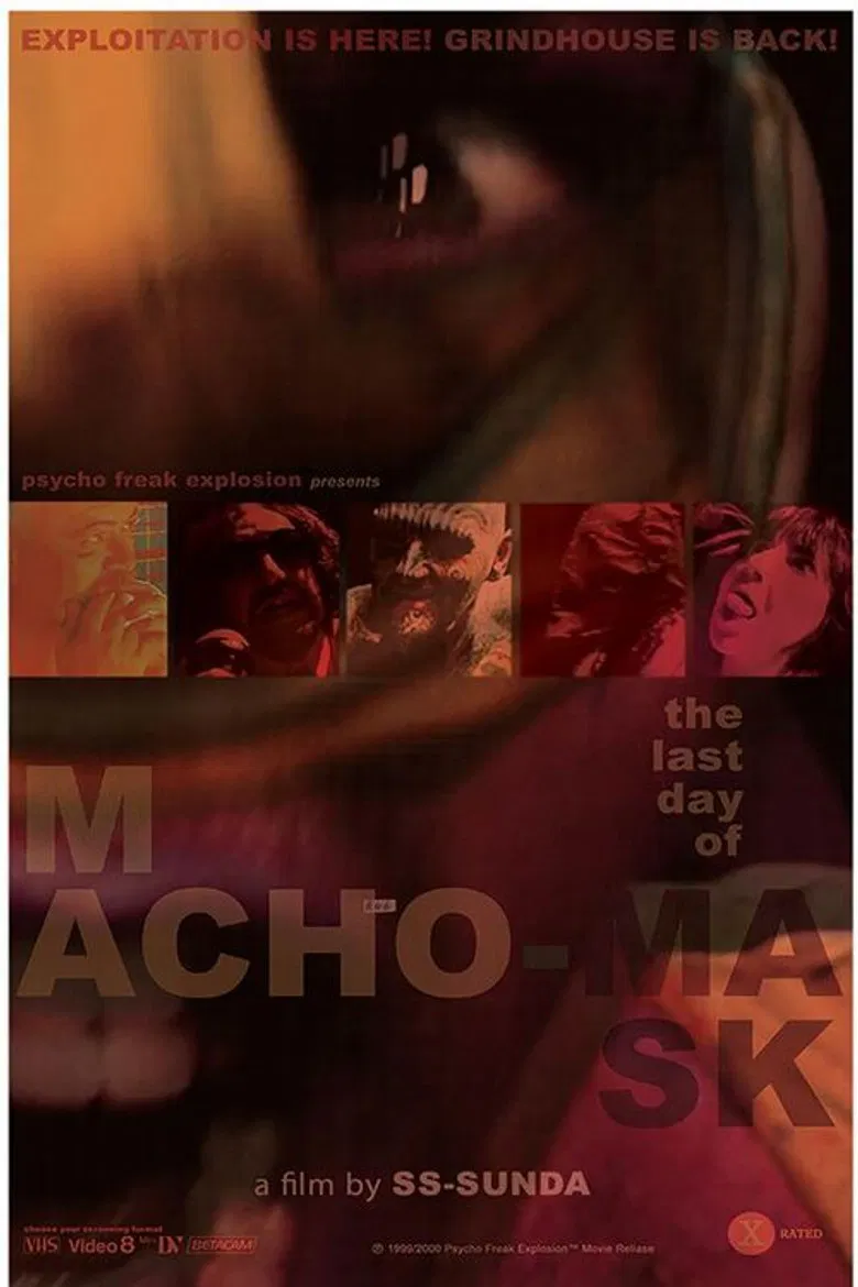 The Last Day of Macho-Mask poster background