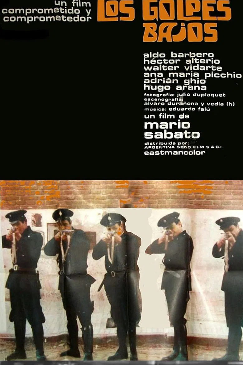 Los golpes bajos poster background
