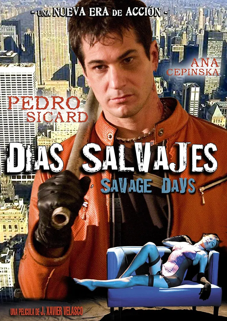 Savage Days poster background