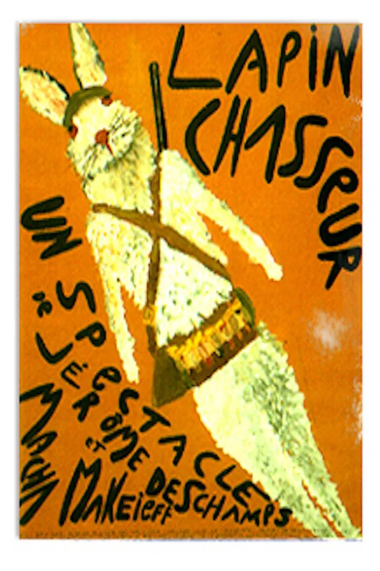 Les Deschiens - Lapin chasseur poster background