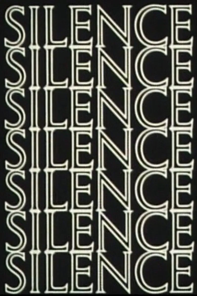 Silence poster background
