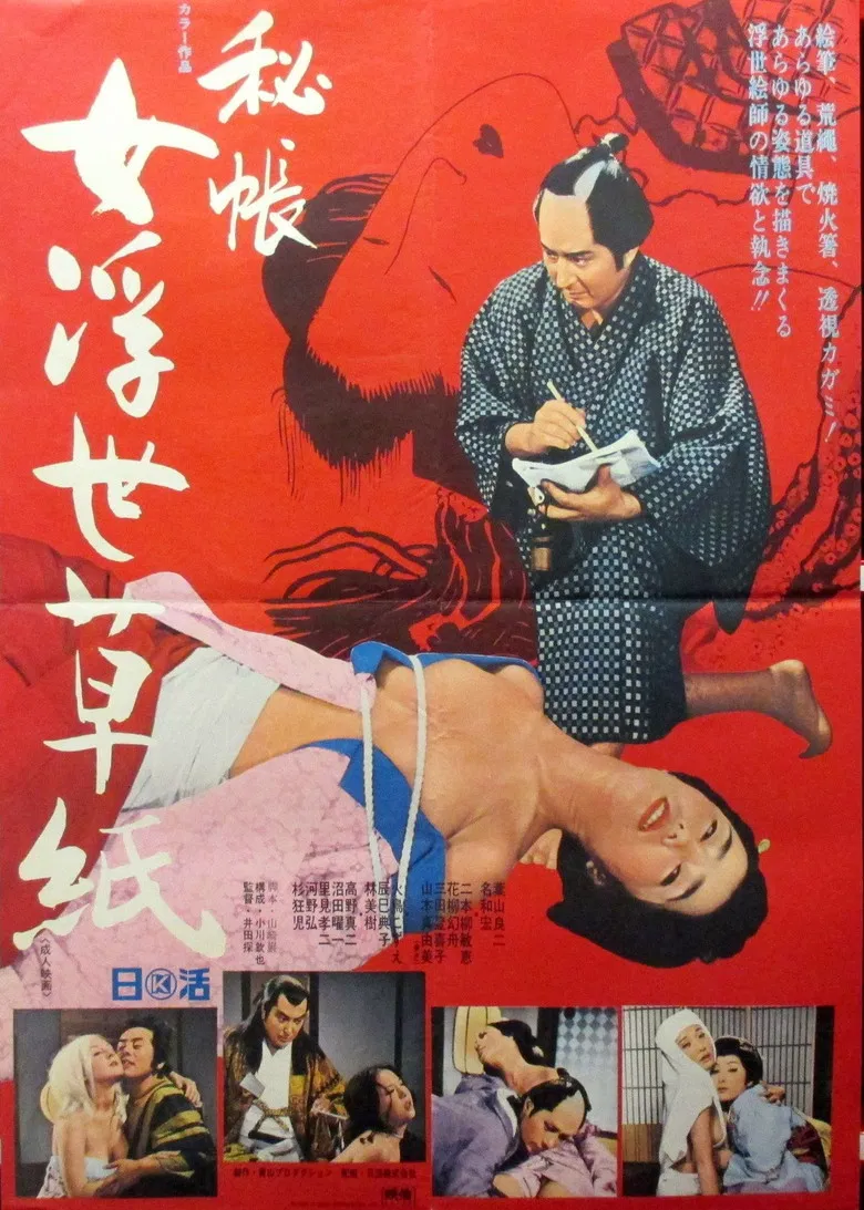 Ukiyo-e Artist poster background