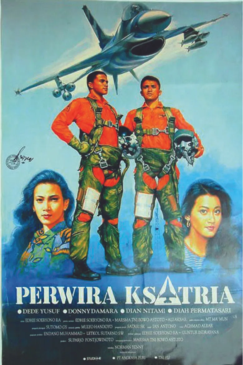 Perwira dan Ksatria poster background