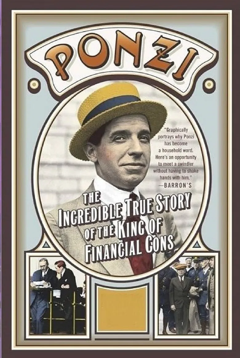 Mr. Ponzi and His Scheme poster background