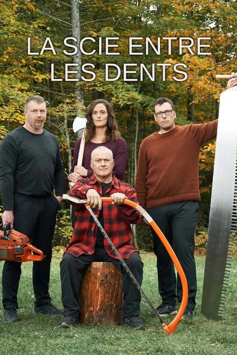 La scie entre les dents poster background