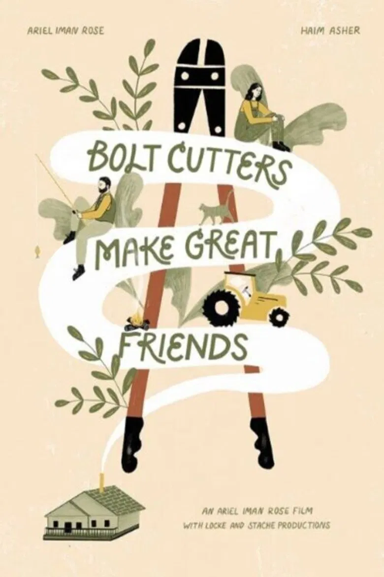 Bolt Cutters Make Great Friends poster background