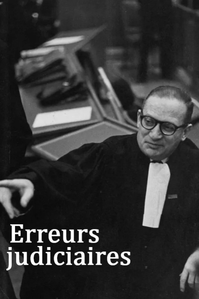 Erreurs judiciaires poster background