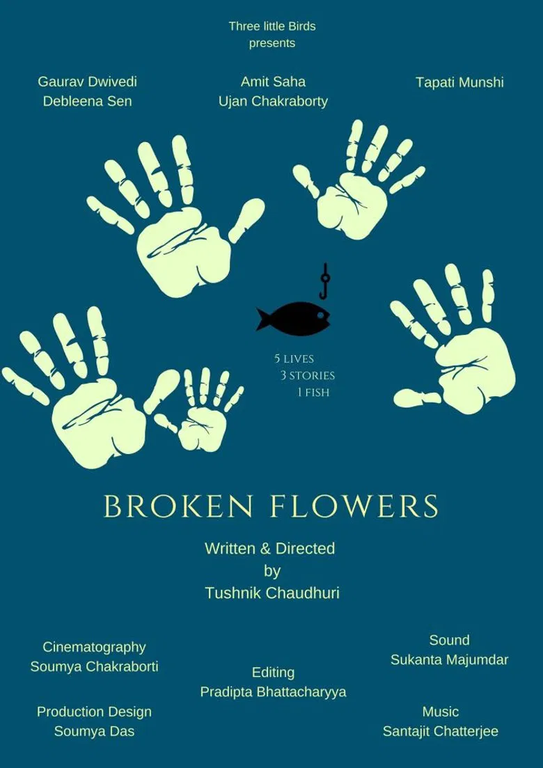 Broken Flowers poster background