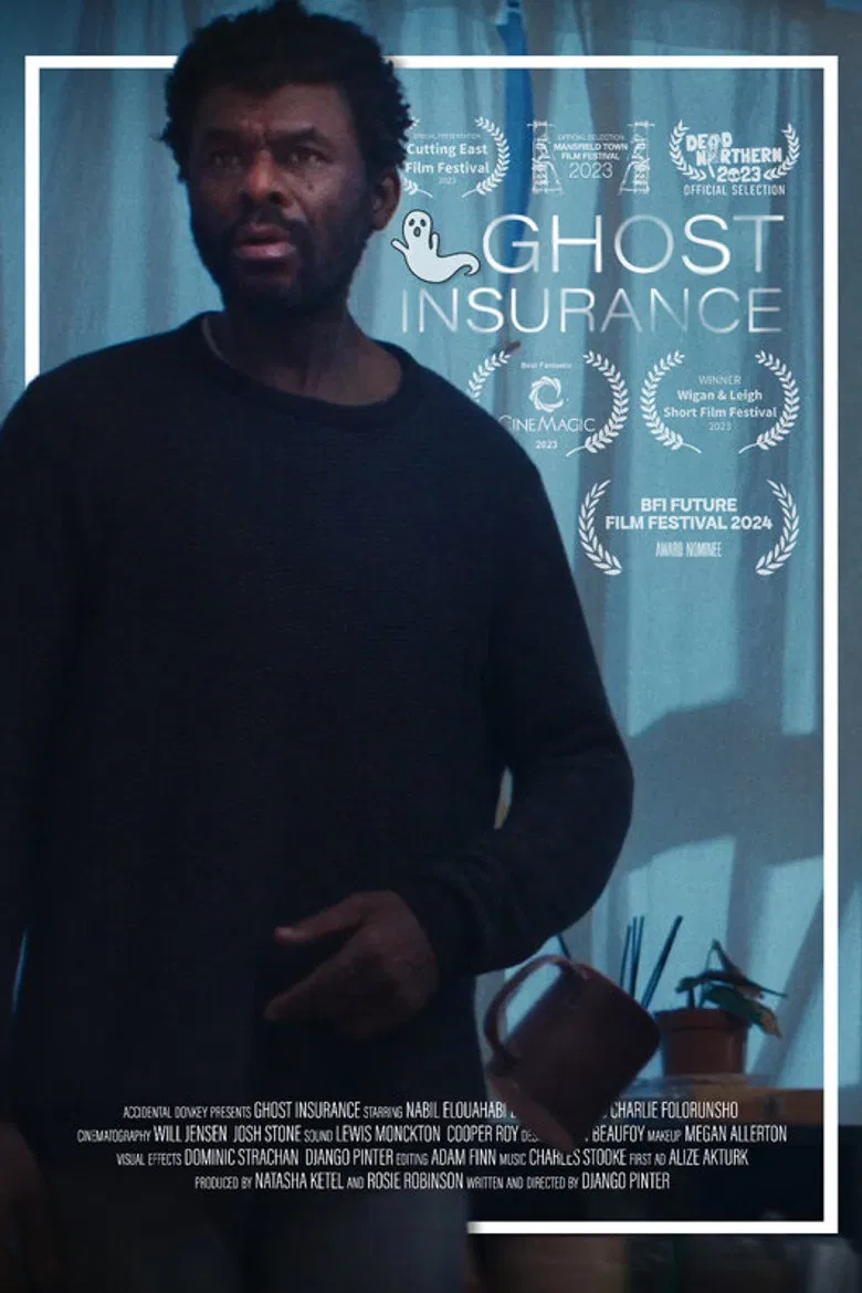 Ghost Insurance poster background