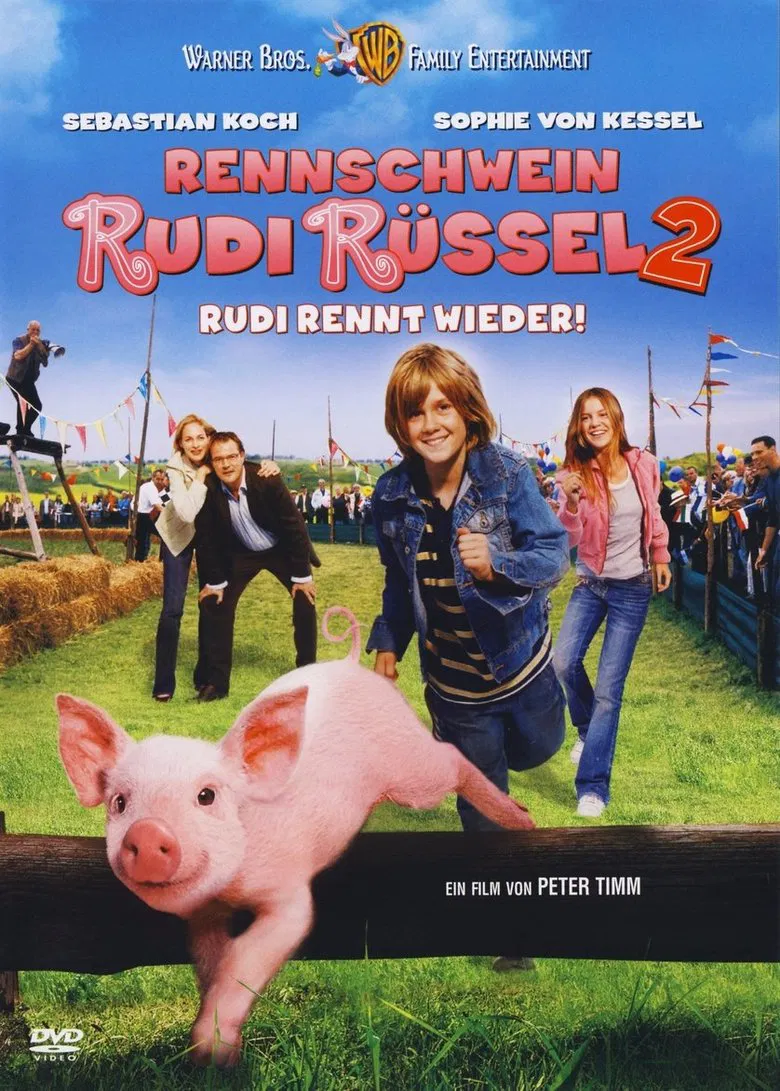 Rudy: The Return of the Racing Pig poster background