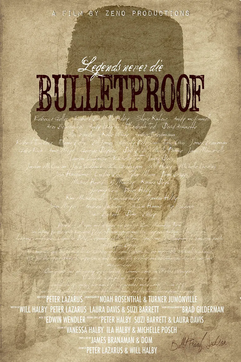 Bulletproof poster background