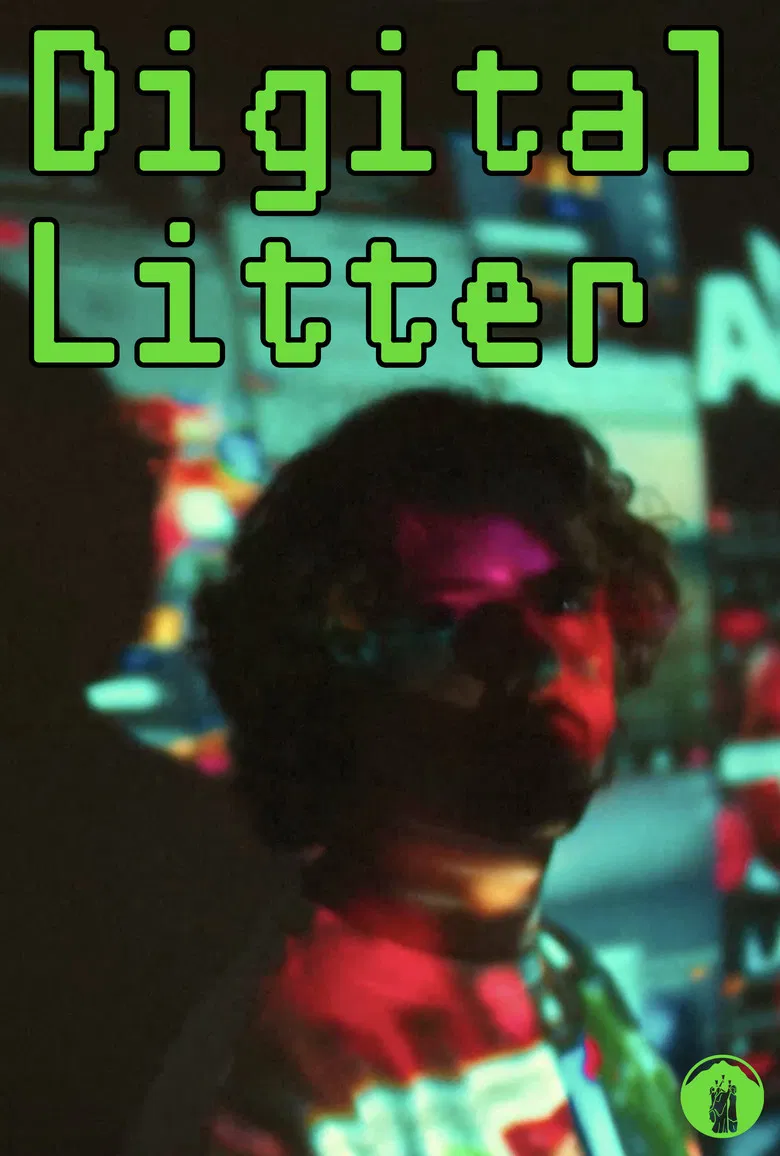 Digital Litter poster background