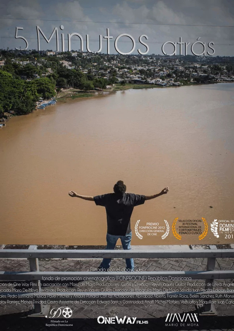 5 minutos atrás poster background