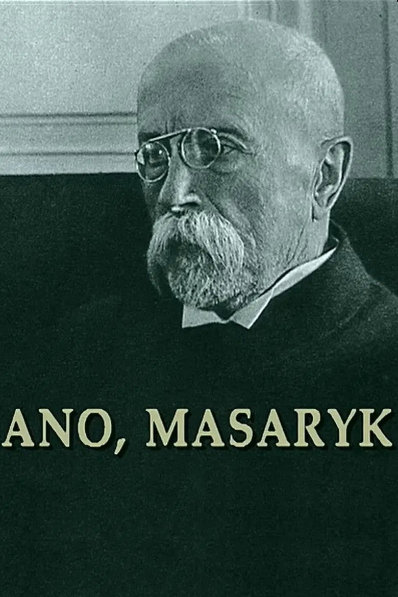 Ano, Masaryk poster background