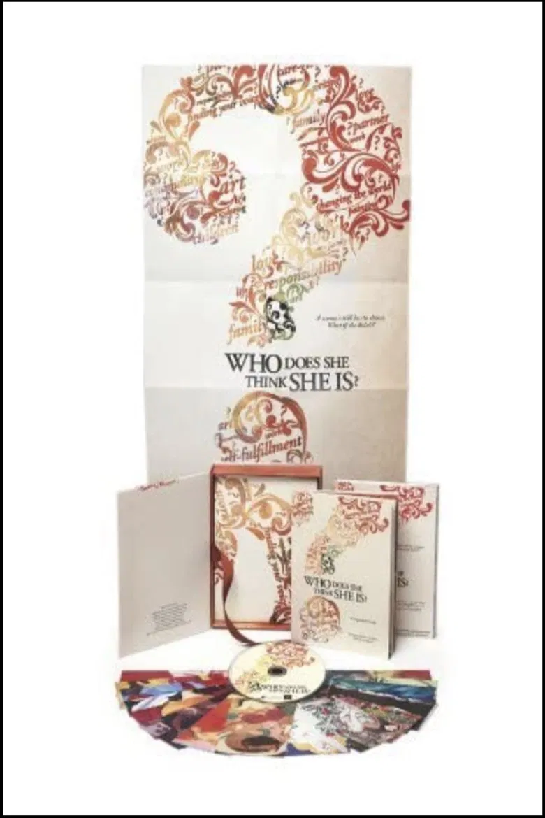 Who Does She Think She Is poster background