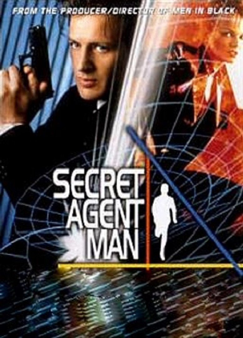 Secret Agent Man poster background