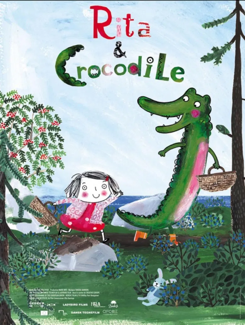 Rita et crocodile poster background