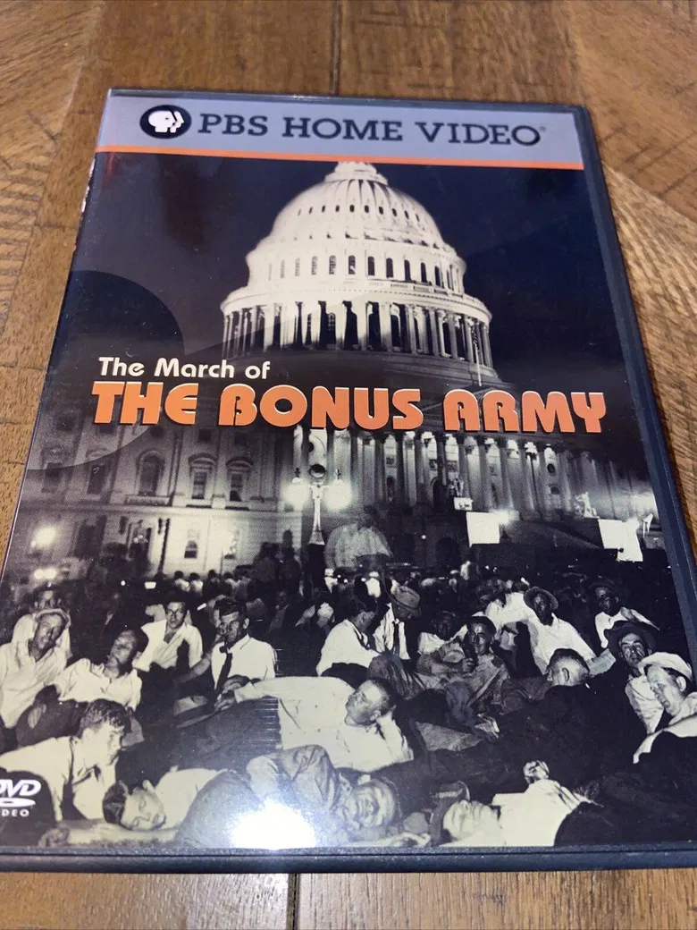 The March of the Bonus Army poster background