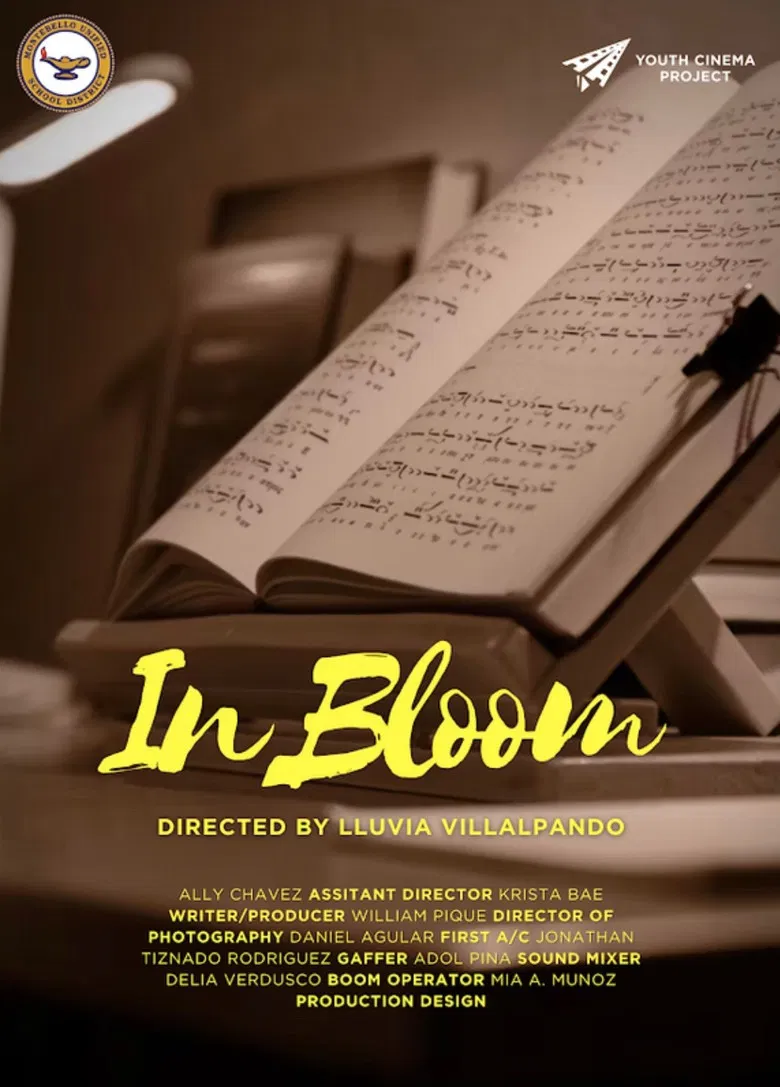 In Bloom poster background
