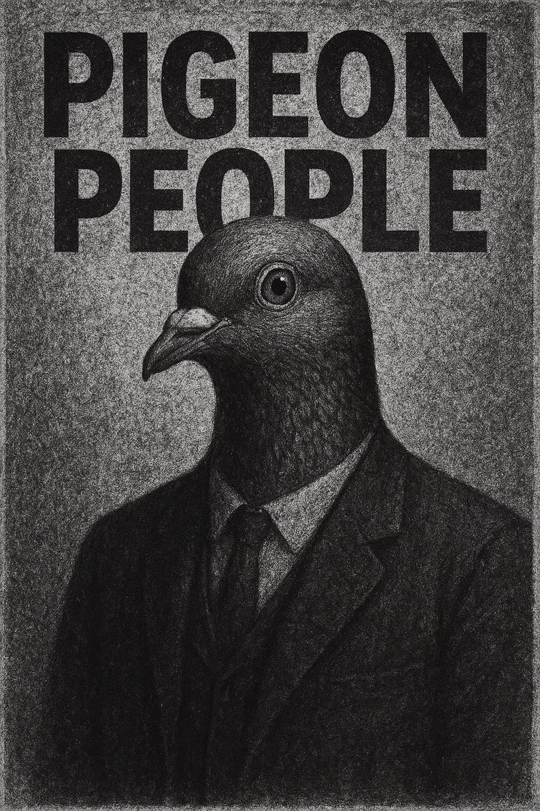 Pigeon People poster background