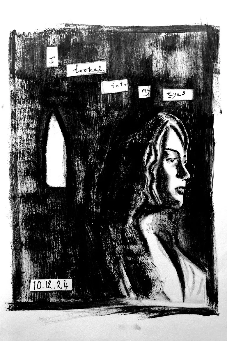 I Looked Into My Eyes poster background