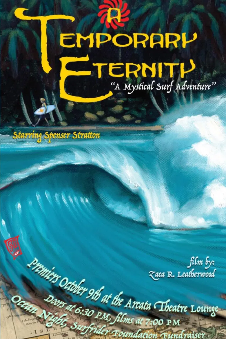 A Temporary Eternity - A Mystical Surf Adventure poster background