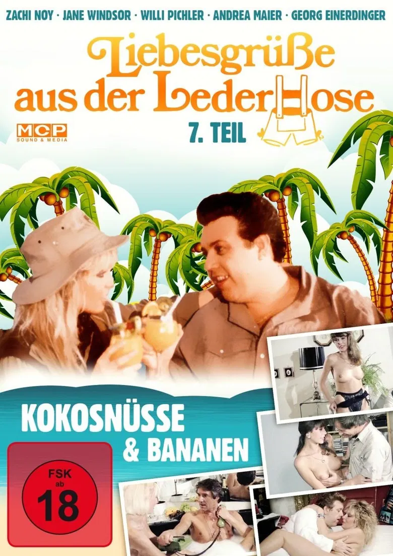 Liebesgrüße aus der Lederhose 7. Teil: Kokosnüsse und Bananen poster background