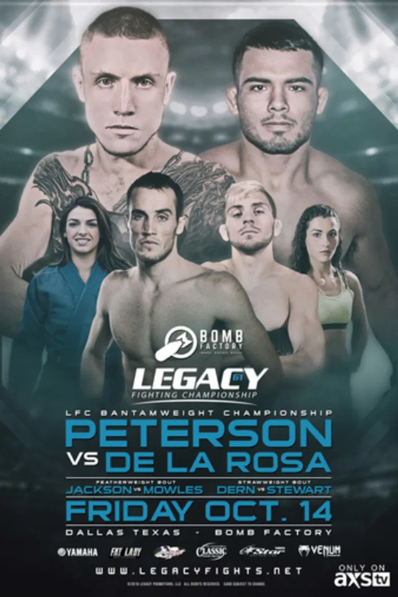 Legacy Fighting Championship 61: Jackson vs. Mowles poster background