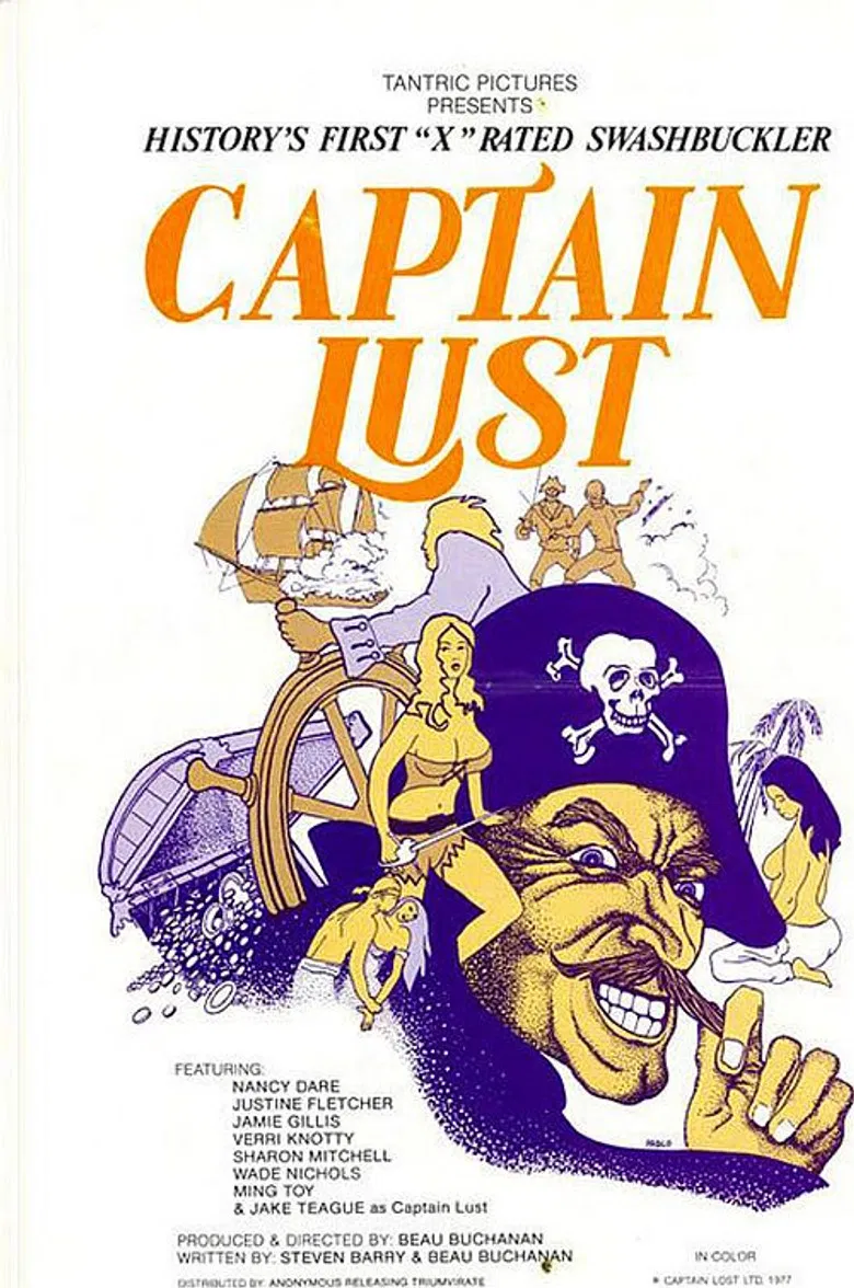 Captain Lust poster background