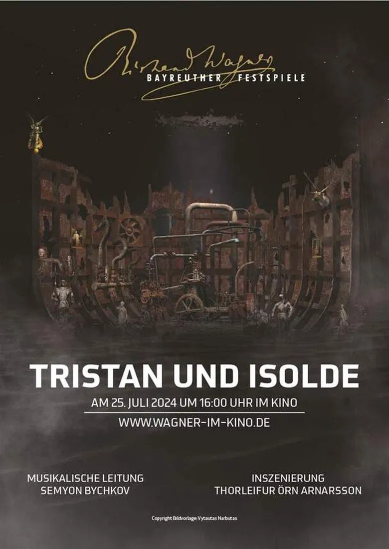 Tristan und Isolde poster background