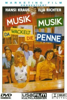 Musik, Musik - da wackelt die Penne poster background