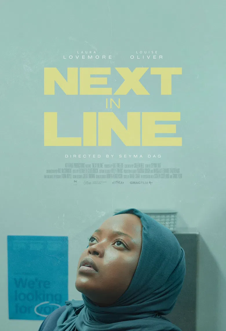 Next in Line poster background