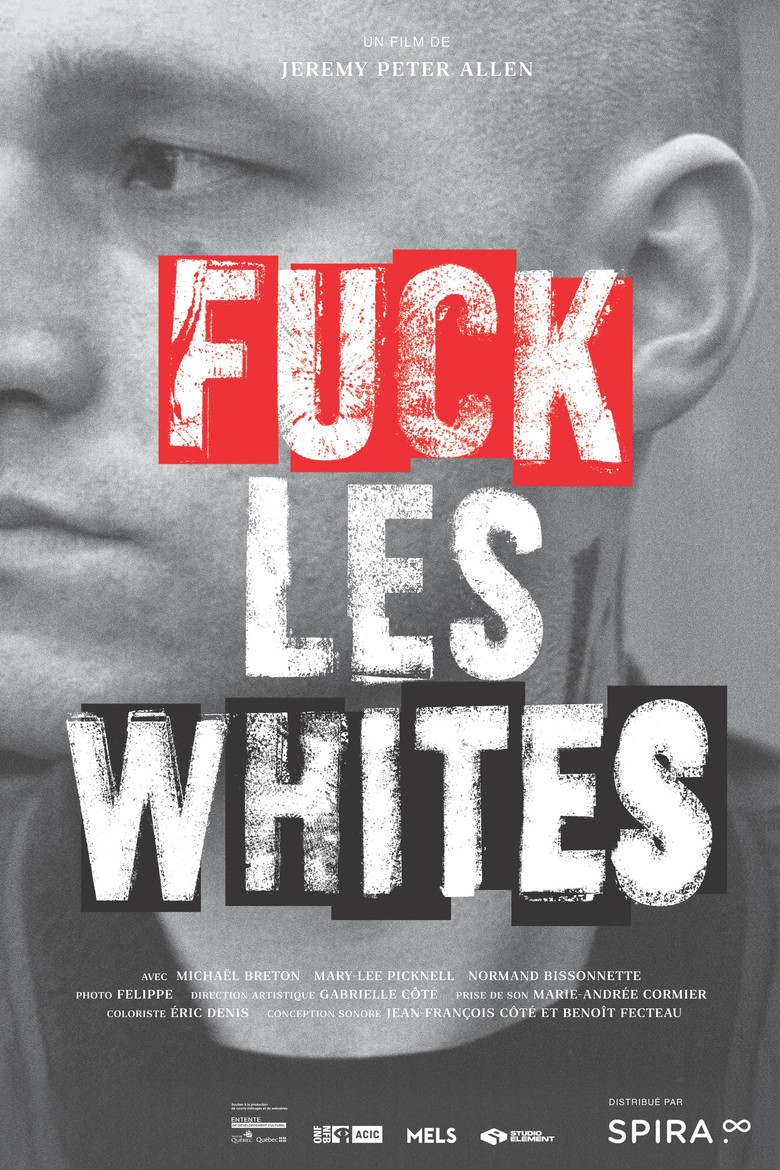 Fuck All Whites poster background
