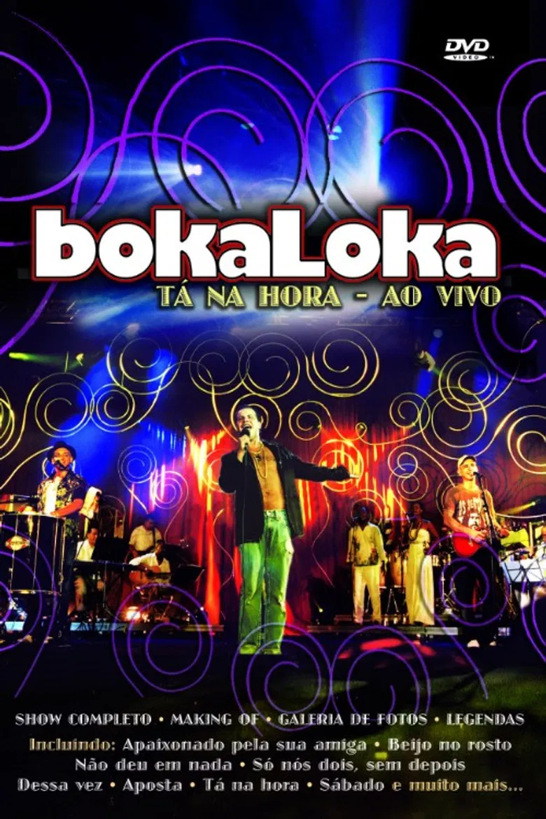 BokaLoka Ao Vivo: Tá Na Hora poster background