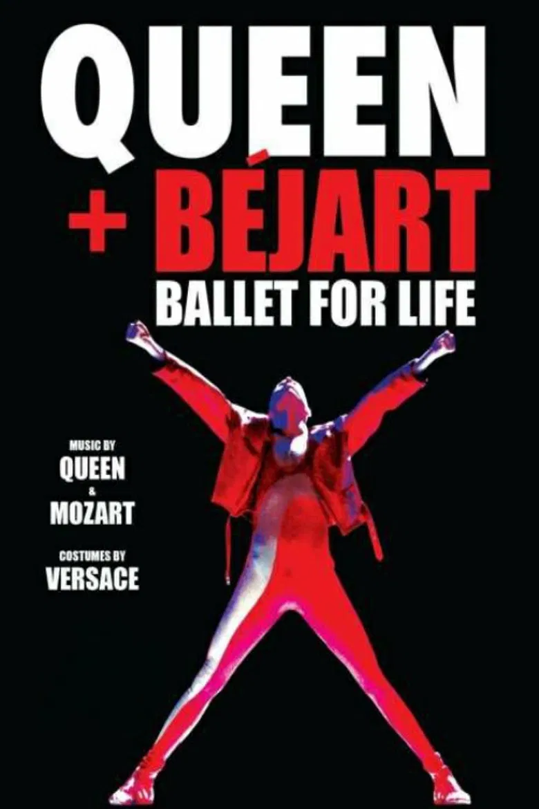 Queen + Béjart - Ballet For Life poster background