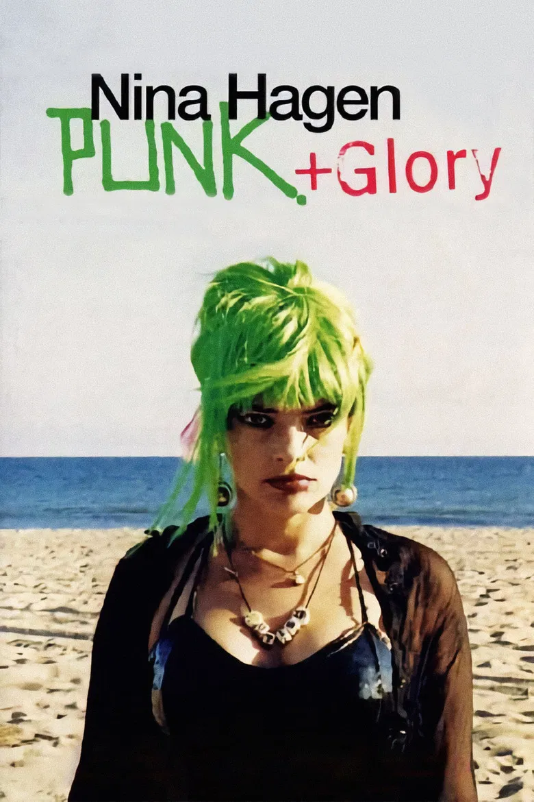 Nina Hagen = Punk + Glory poster background