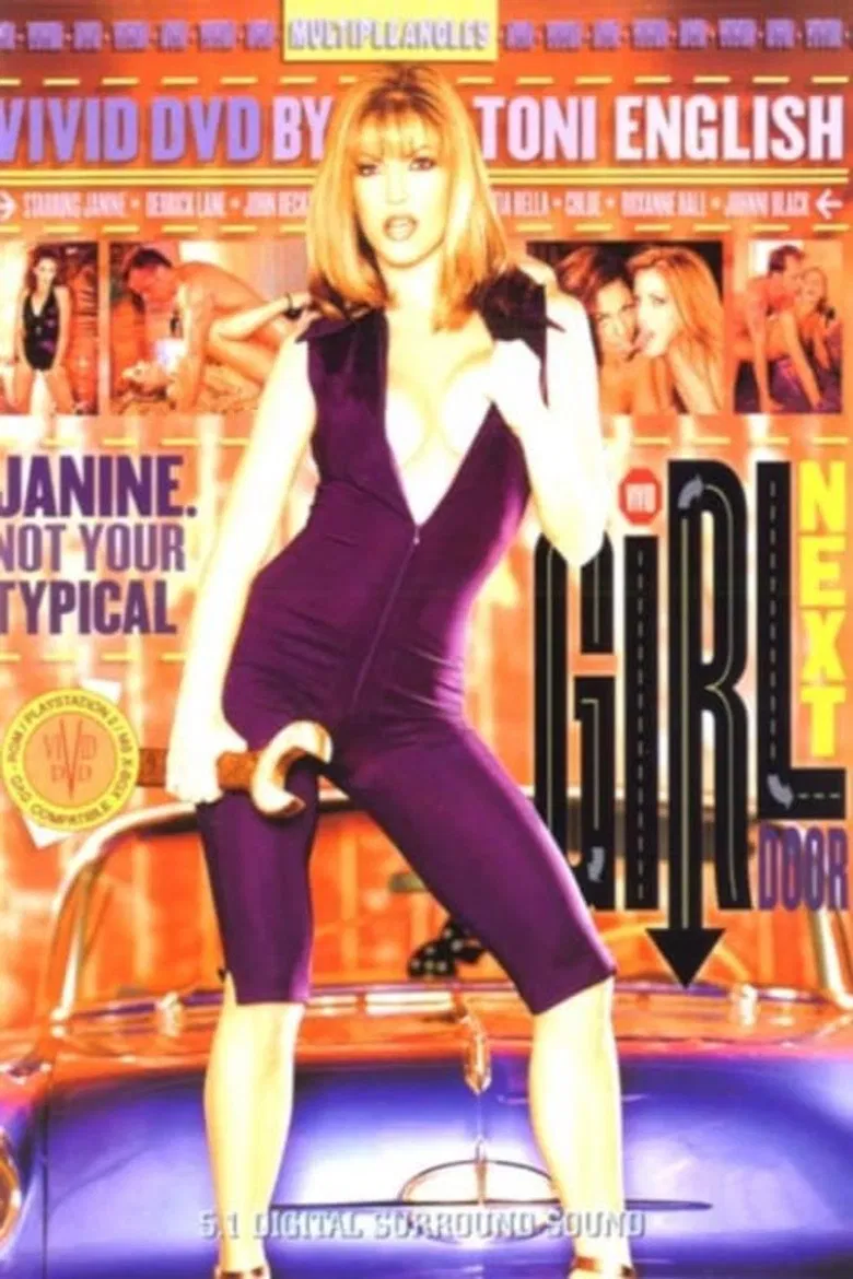 Girl Next Door poster background