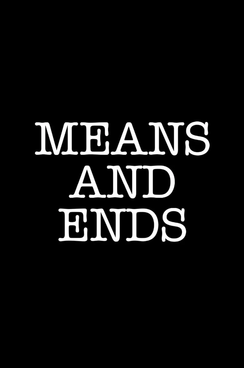 Means and Ends poster background