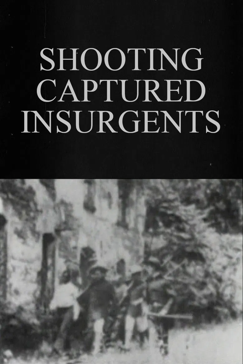 Shooting Captured Insurgents poster background